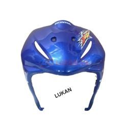 Nhựa ốp võ mặt nạ trước WAVE S110, RS 110.... Xanh zin Honda