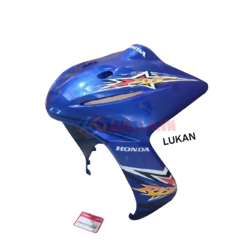 Nhựa ốp võ mặt nạ trước WAVE S110, RS 110.... Xanh zin Honda - Ảnh 2