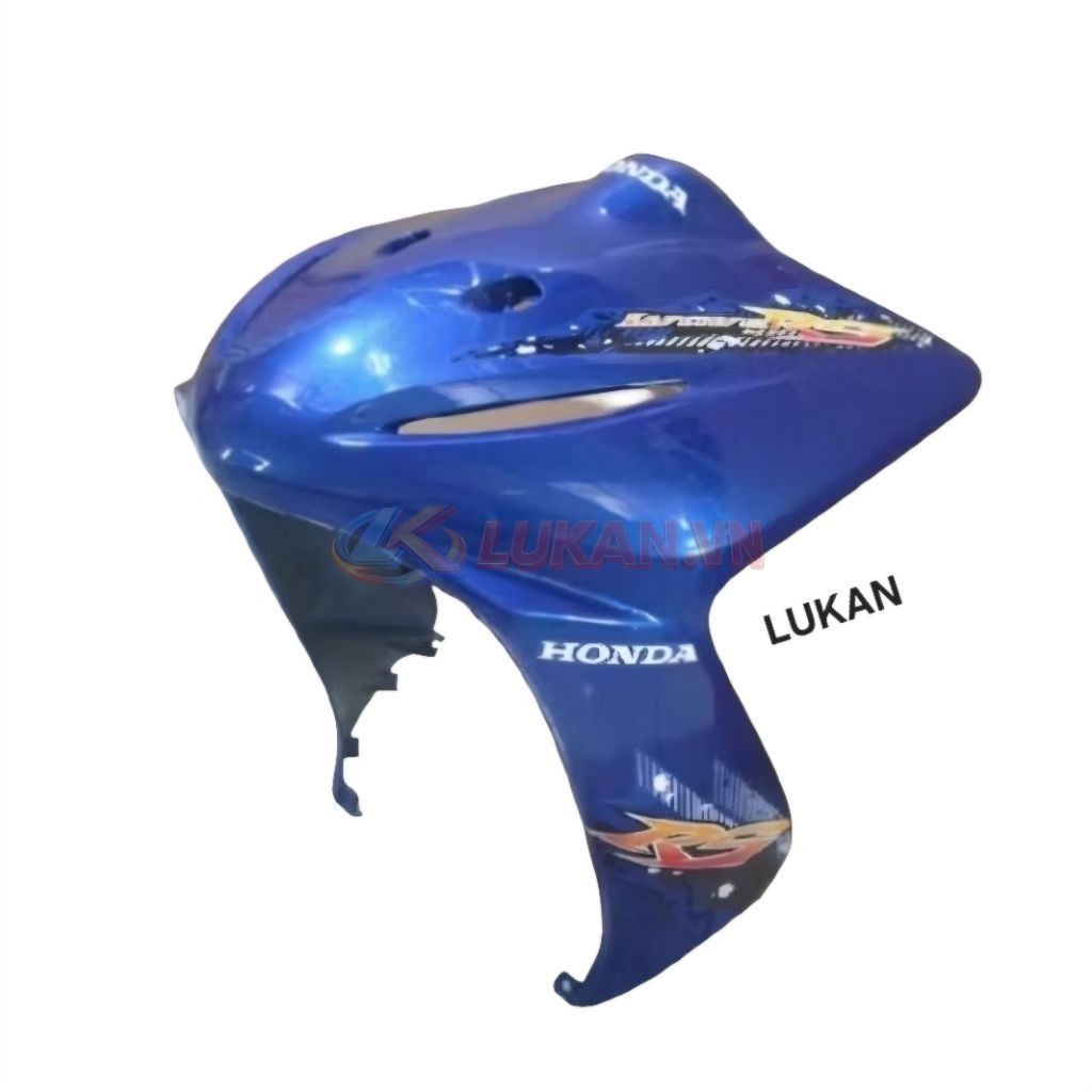 Nhựa ốp võ mặt nạ trước WAVE S110, RS 110.... Xanh zin Honda - Ảnh 4