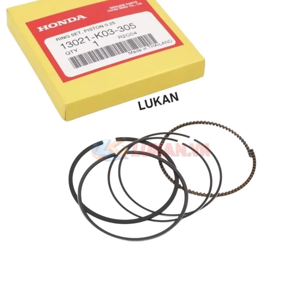 Bộ bạc, xéc măng piston WAVE S110, RSX, BLADE, A110... zin 13031-KWW-740, 13031-K03-305, 13021 - Ảnh 5