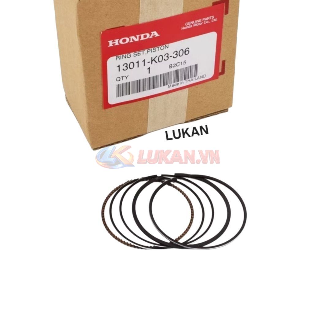 Bộ bạc, xéc măng piston WAVE S110, RSX, BLADE, A110... zin 13031-KWW-740, 13031-K03-305, 13021 - Ảnh 7