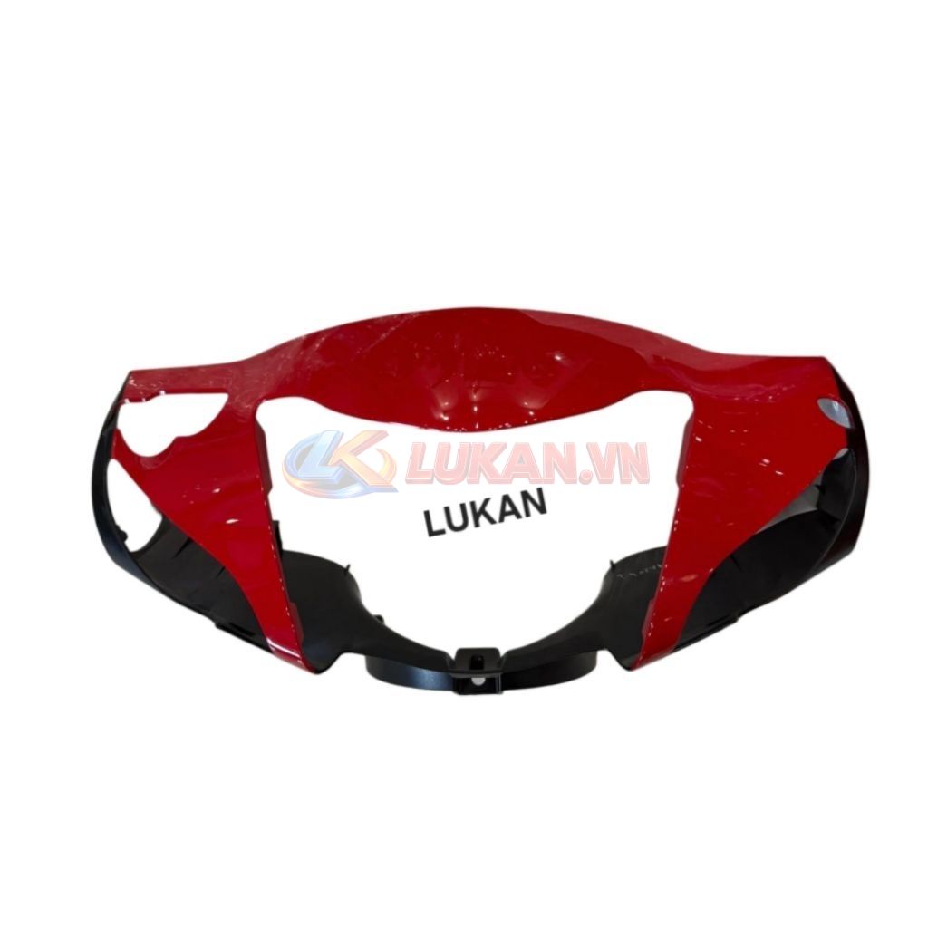 Nhựa ốp võ đầu đèn trước WAVE RS, S100.... Đỏ đen, bàn thờ zin 51205-KTL-640ZC - Ảnh 5