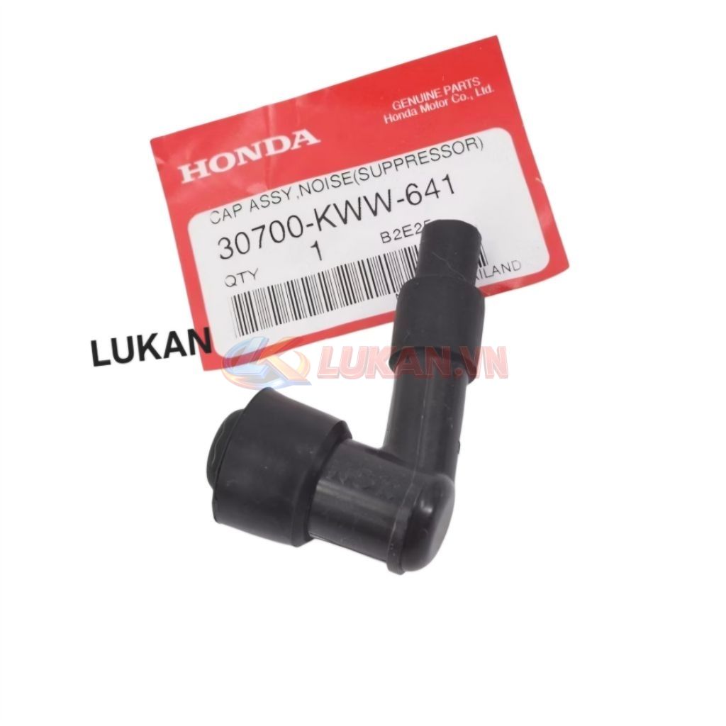 Đầu nắp, tẩu chụp bugi xe WAVE S110, RS, RSX... zin Honda 30700-KWW-B21, 641 - Ảnh 2