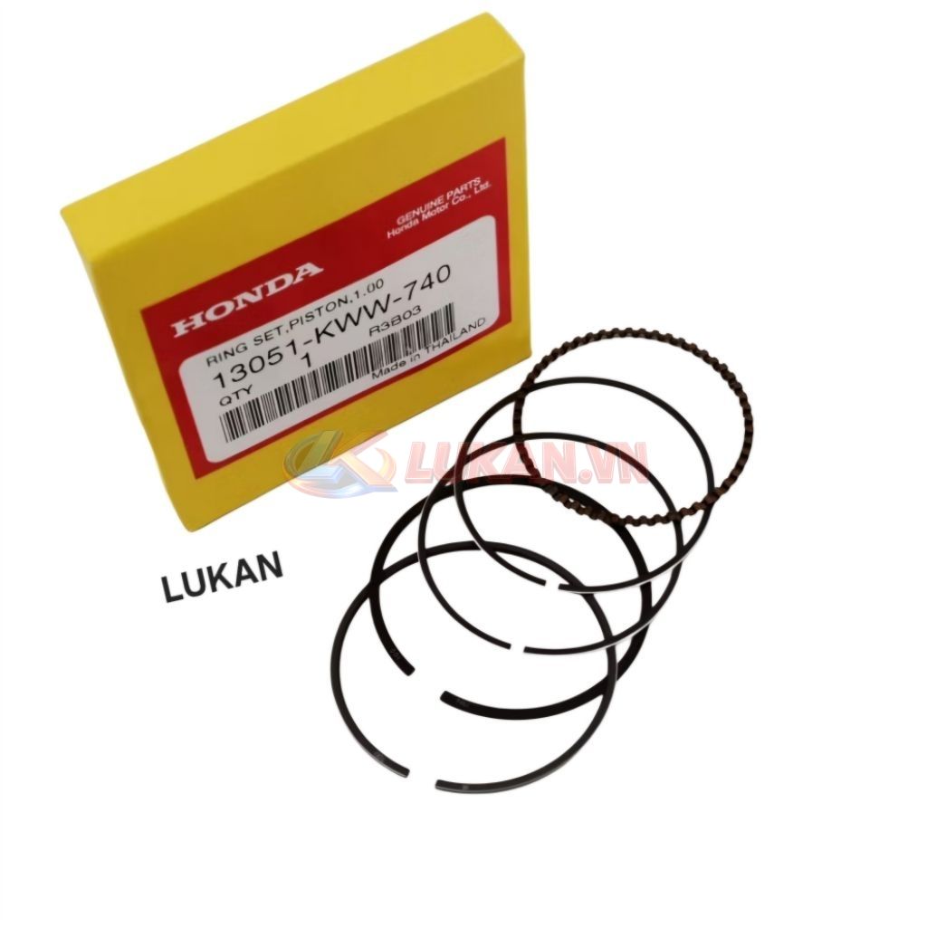 Bộ bạc, xéc măng piston WAVE S110, RSX, BLADE, A110... zin 13031-KWW-740, 13031-K03-305, 13021 - Ảnh 8