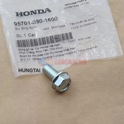 Ốc thùng bình xăng WAVE Thái, ALPHA, ZX, FUTURE 1.... zin bu lông 8x16 95701-080-1600