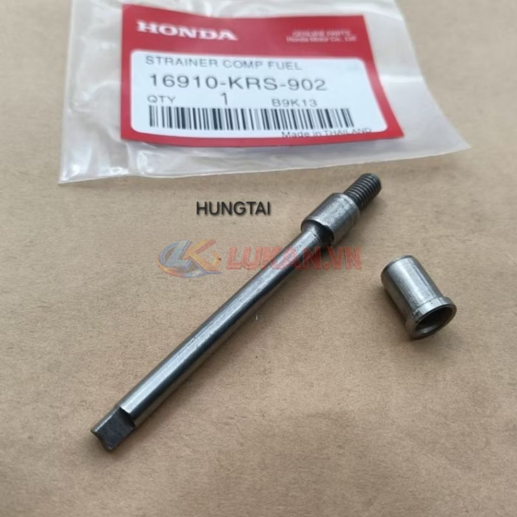Trục cốt ti bánh bơm nhớt DREAM, WAVE, CUB.... zin Honda Thái