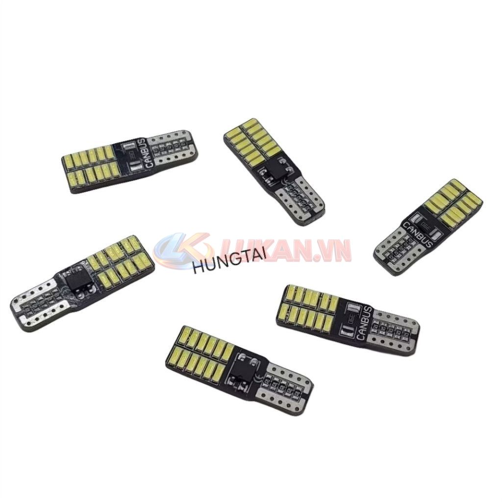 Bóng đèn led T10 siêu sáng xi nhan, demi DREAM, WAVE, FUTURE, WINNER.... - Ảnh 2