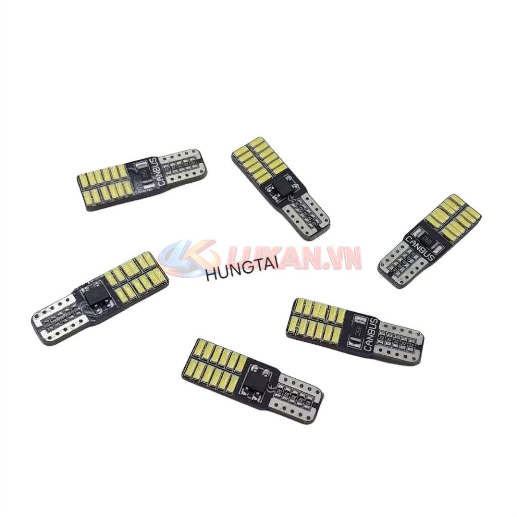 Bóng đèn led T10 siêu sáng xi nhan, demi DREAM, WAVE, FUTURE, WINNER.... - Ảnh 3