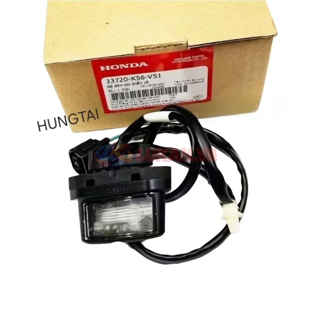 Bộ đèn soi đuôi biển số xe WINNER X, RS 150 zin Honda 33720-K56-V51 - Ảnh 3