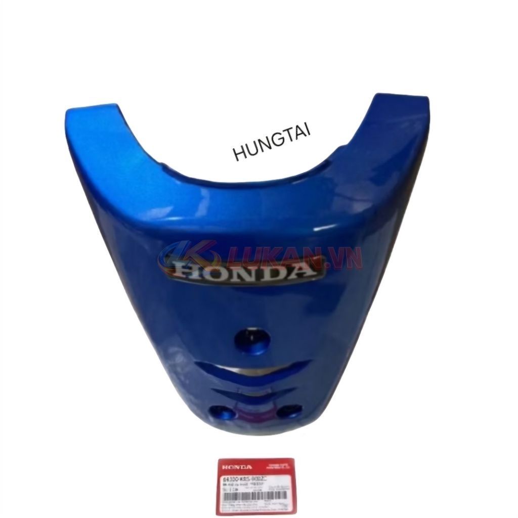 Nhựa mặt nạ trước xe WAVE ALPHA đời đầu Xanh ngọc zin - Ảnh 3