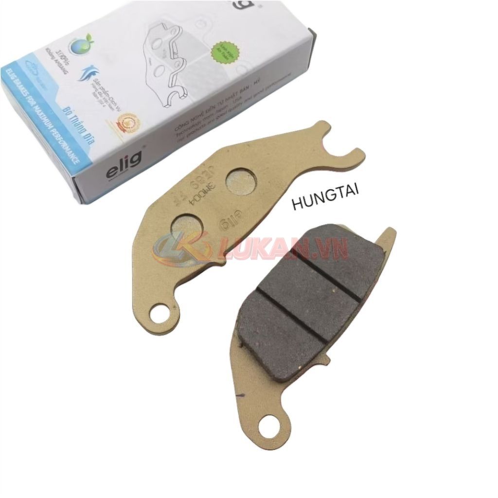 Bố thắng đĩa, má phanh sau xe SONIC 150... chính hãng ELIG - Ảnh 2