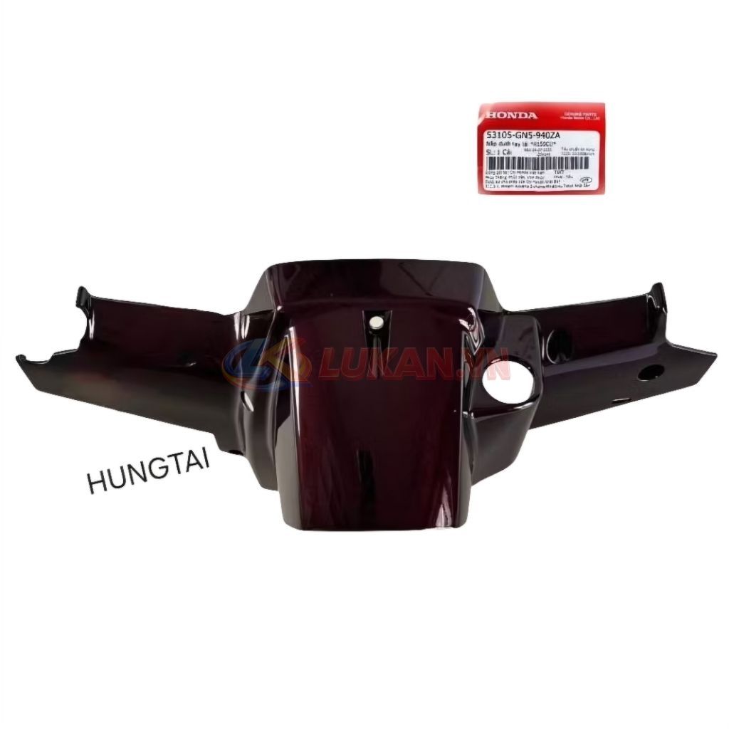 Nhựa ốp võ đầu, bợ cổ gáy xe Super DREAM zin Honda 53105-GN5-940ZA - Ảnh 3