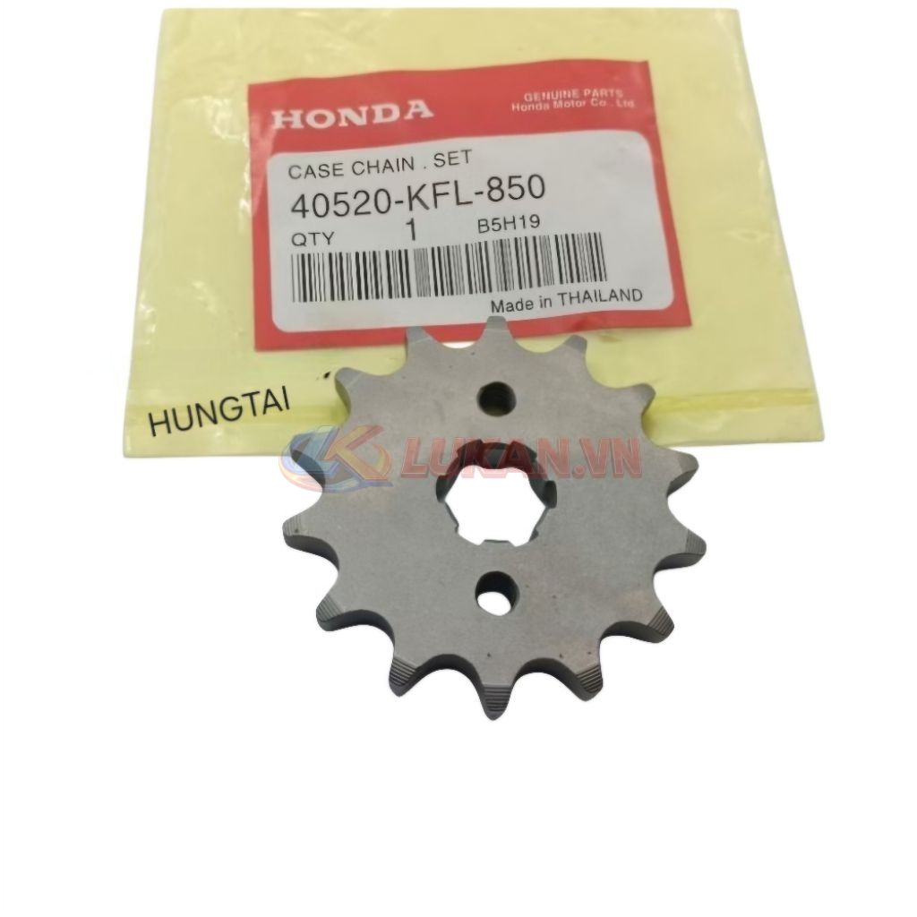 Bánh răng, nhông tải trước DREAM, WAVE, FUTURE.... zin Honda 40520-KFL-850 - Ảnh 4