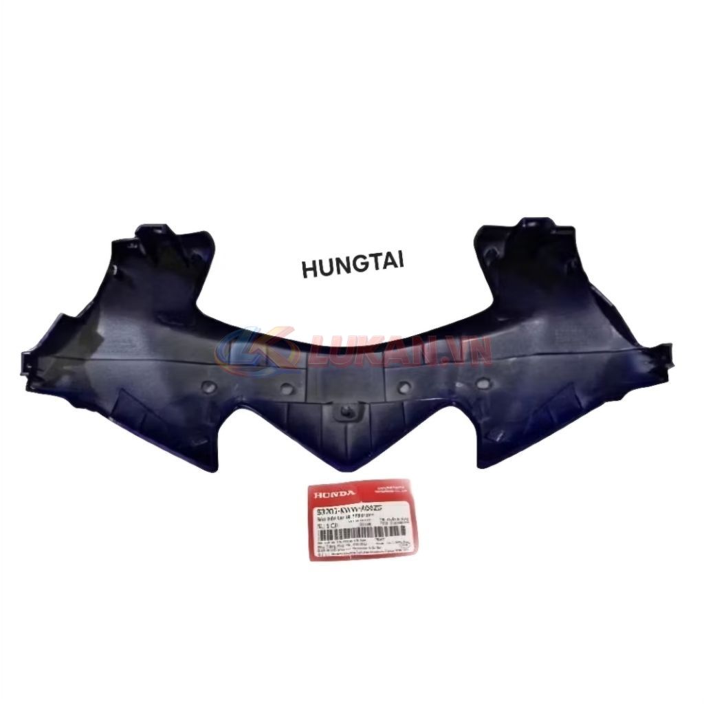Ốp nhựa đầu đèn trước, nắp trên tay lái WAVE S110, RSX... Xanh tím, mực zin - Ảnh 2
