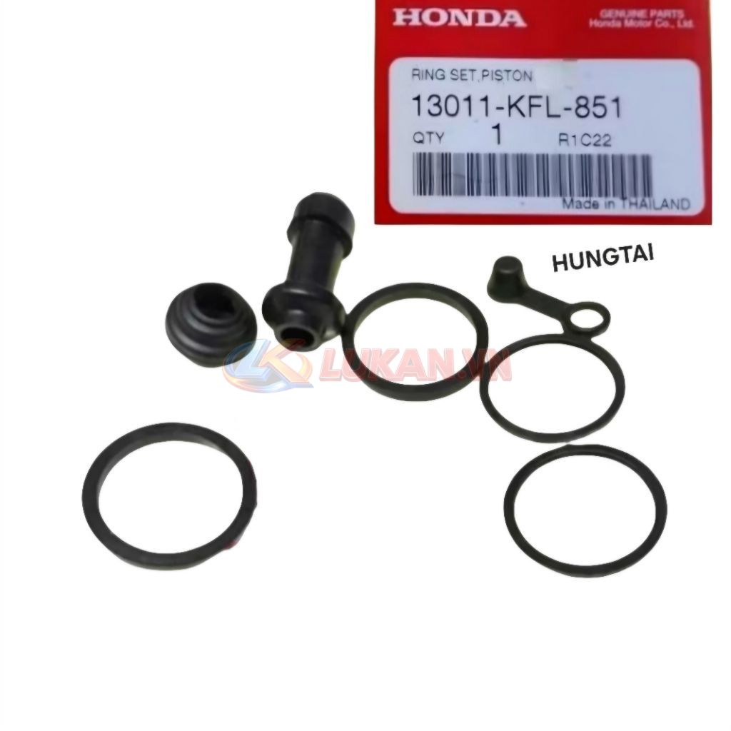 Full bộ cao su, sin phốt heo dầu phanh WAVE Thái, ZX, RS, FUTURE 1, 2, NEO.... zin 2 pist - Ảnh 3