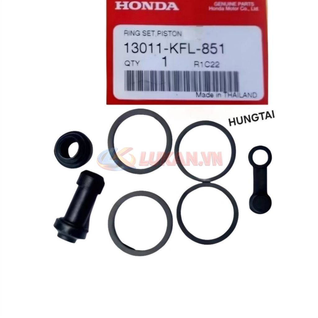 Full bộ cao su, sin phốt heo dầu phanh WAVE Thái, ZX, RS, FUTURE 1, 2, NEO.... zin 2 pist - Ảnh 4