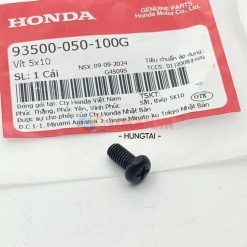 Ốc bắt cần kéo dây e, le gió WAVE Thái, ALPHA, ZX, FUTURE.... zin vít 5x10 93500-050-100G