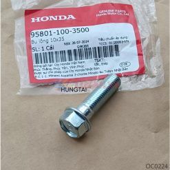 Ốc phuộc giảm sóc sau trên WAVE, FUTURE... zin Honda bu lông 10x35 95801-100-3500