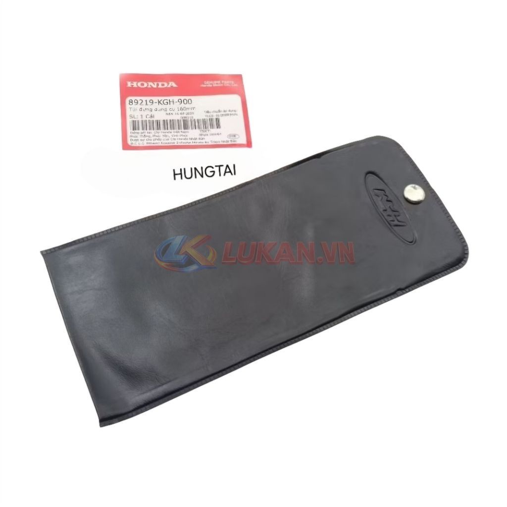 Bao túi đựng dụng cụ, đồ nghề DREAM, WAVE, FUTURE.... đen zin Honda 89219-KGH-900 - Ảnh 2