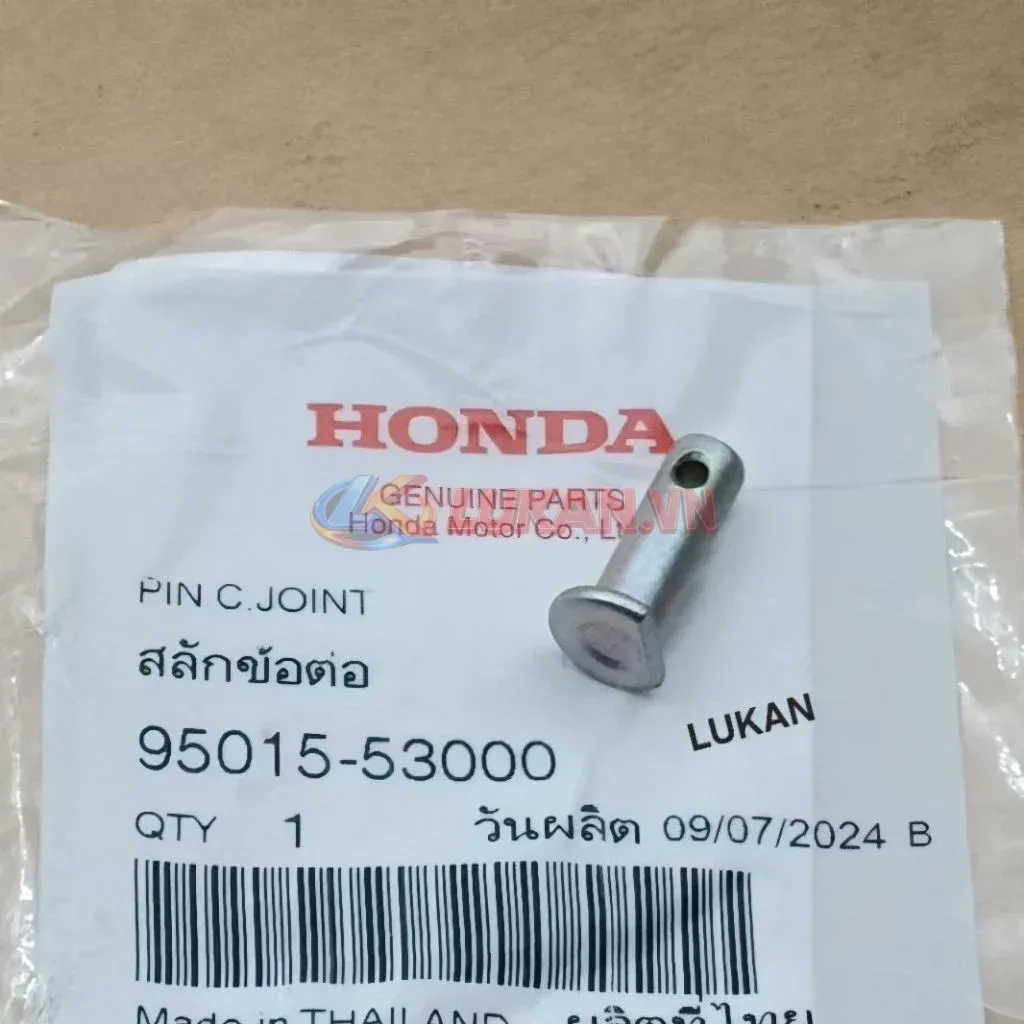 Chốt nối cần thắng, đũa phanh sau DREAM, WAVE, FUTURE... zin Thái 95015-53000 - Ảnh 4