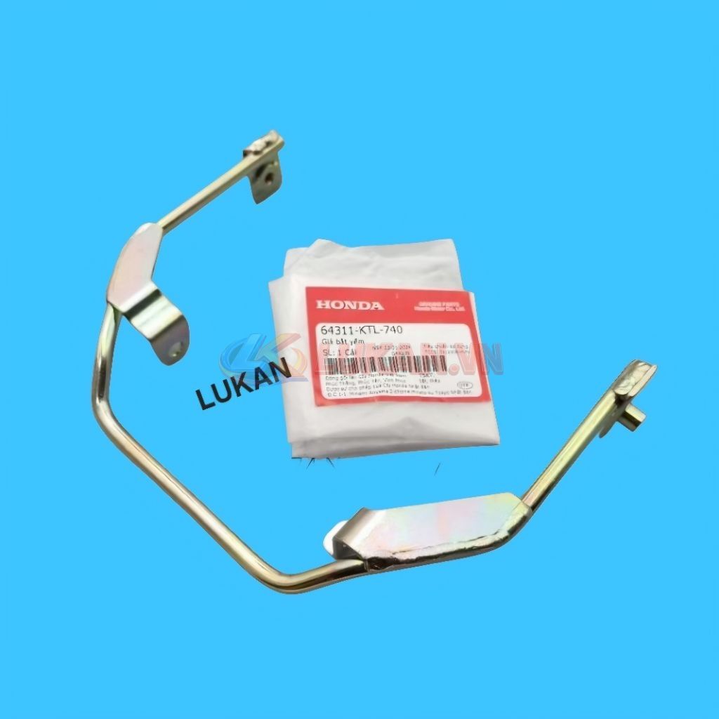 Khung, pass lòng gắn bửng cánh yếm WAVE A, RS, S100, RSX.... zin Honda 64311-KTL-740