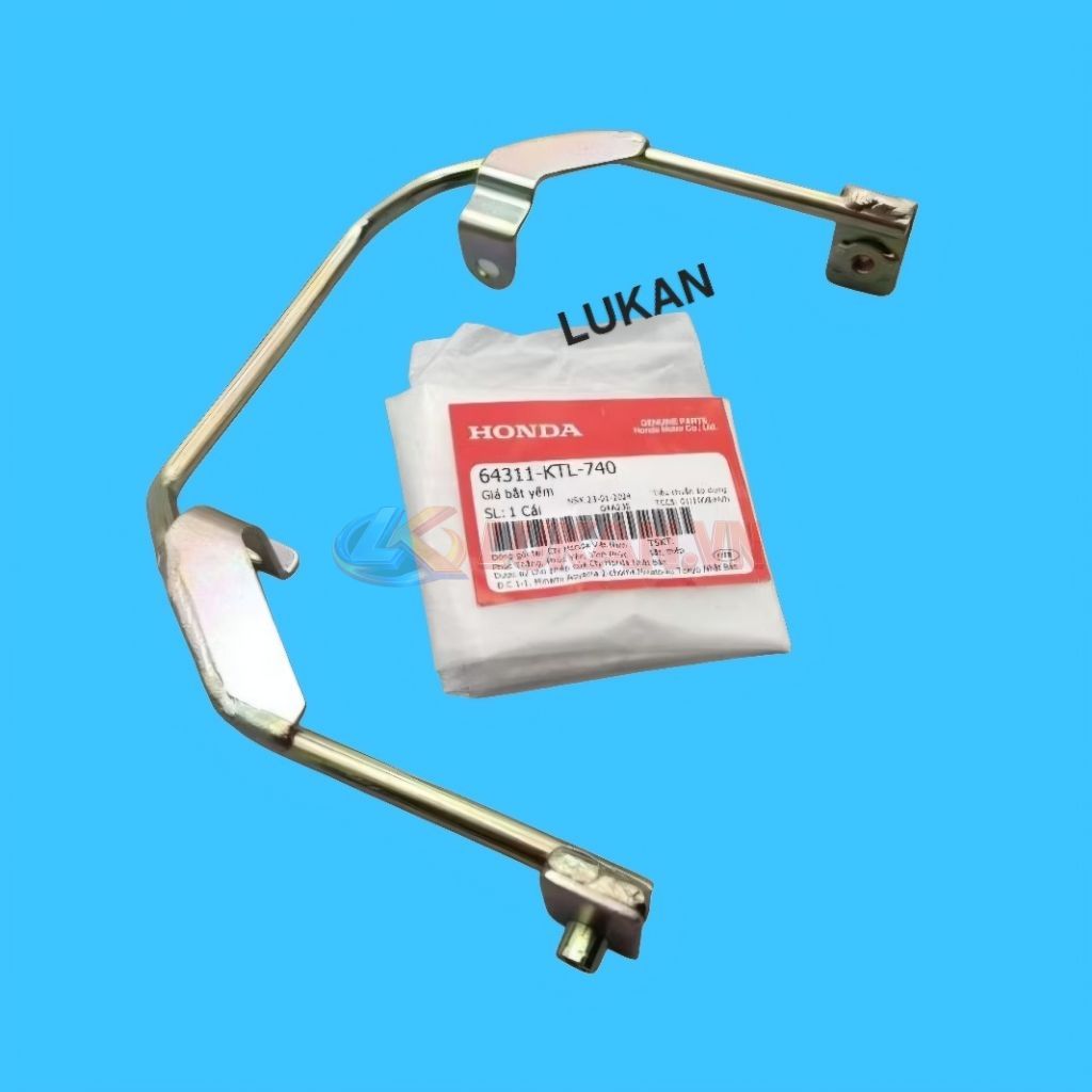 Khung, pass lòng gắn bửng cánh yếm WAVE A, RS, S100, RSX.... zin Honda 64311-KTL-740 - Ảnh 3