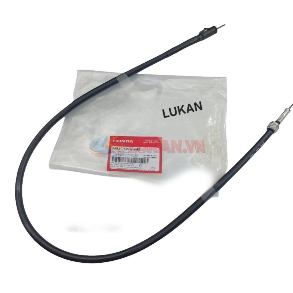 Dây đồng hồ công tơ mét WAVE A, ALPHA 110, BLADE... thắng đùm zin 44830-KWW-640 - Ảnh 3