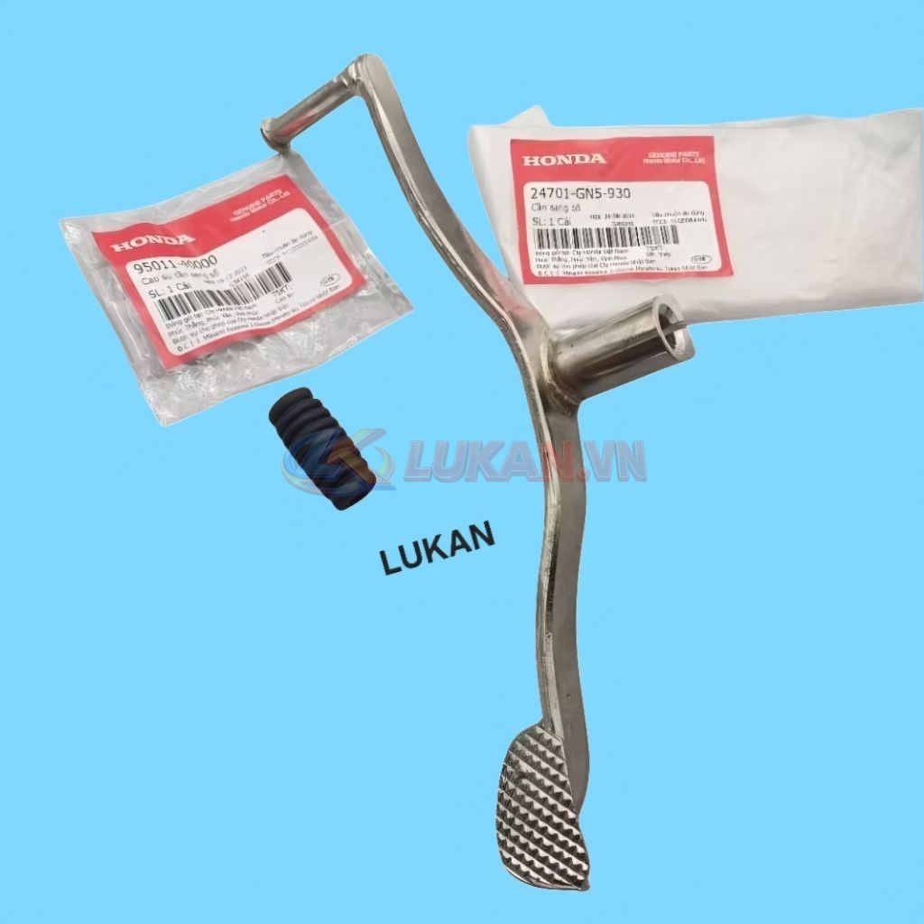 Cần đạp sang số xe Super DREAM đời đầu zin Honda luôn cao su 24701-GN5-930 - Ảnh 3