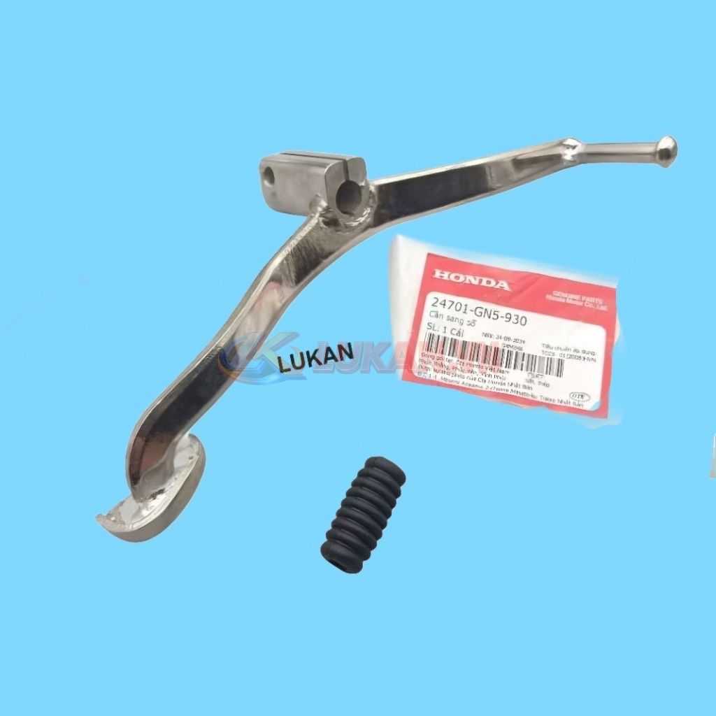 Cần đạp sang số xe Super DREAM đời đầu zin Honda luôn cao su 24701-GN5-930 - Ảnh 5