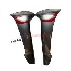 Cặp nhựa bửng cánh yếm ngoài WAVE S100 Đỏ xám zin Honda