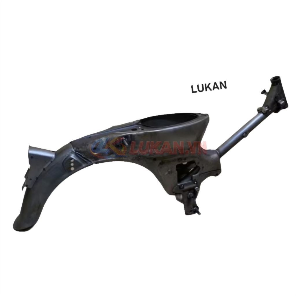 Khung sườn xe CUB 81 chưa sơn cao cấp - Ảnh 2