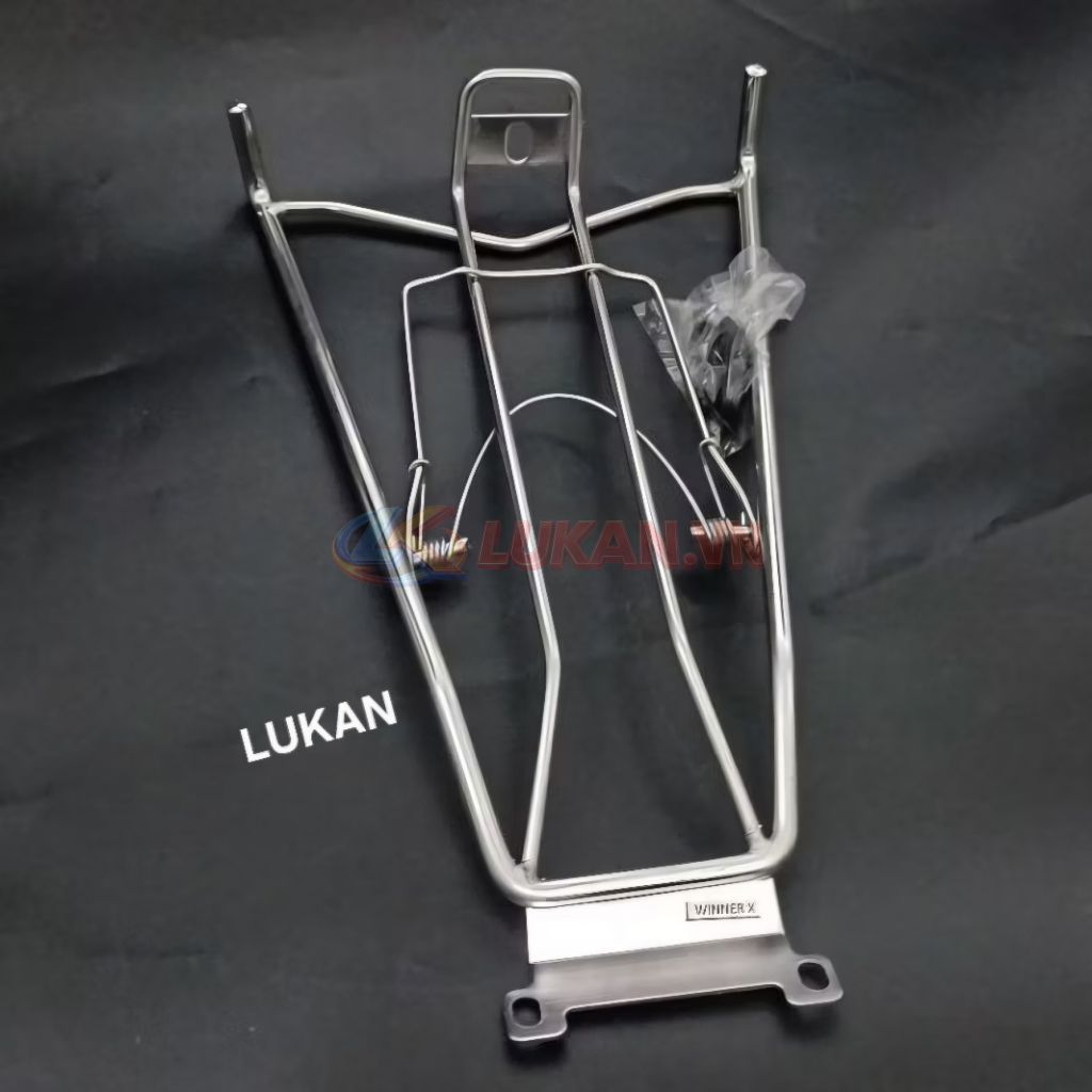 Baga giữa inox, treo kẹp để đồ xe WINNER X, RS 150.... mẫu đẹp - Ảnh 2