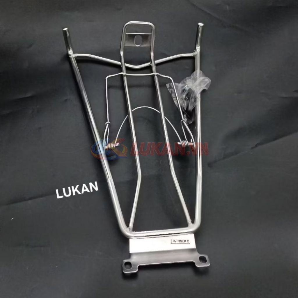 Baga giữa inox, treo kẹp để đồ xe WINNER X, RS 150.... mẫu đẹp - Ảnh 3
