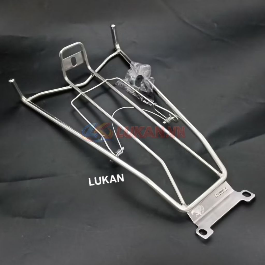 Baga giữa inox, treo kẹp để đồ xe WINNER X, RS 150.... mẫu đẹp
