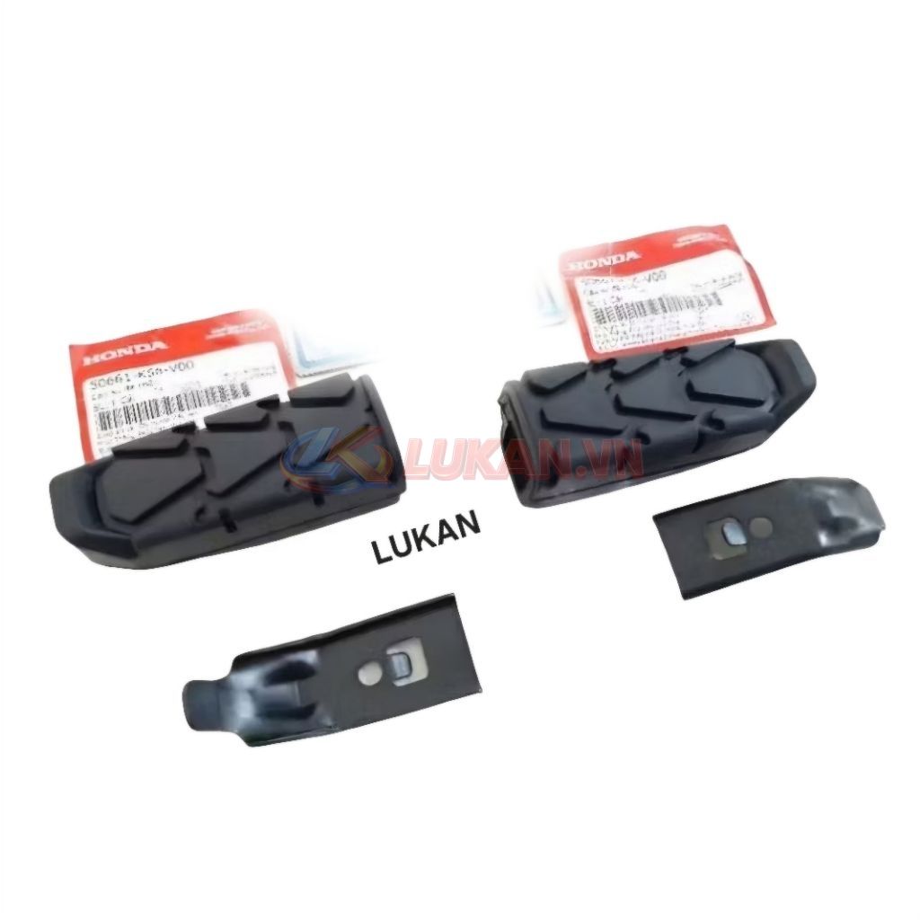 Cặp cao su gác chân máy giữa xe WINNER 150 zin Honda - Ảnh 2