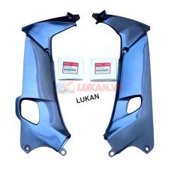 Cặp nhựa bửng cánh yếm trong WAVE ALPHA đời đầu Xám zin Honda