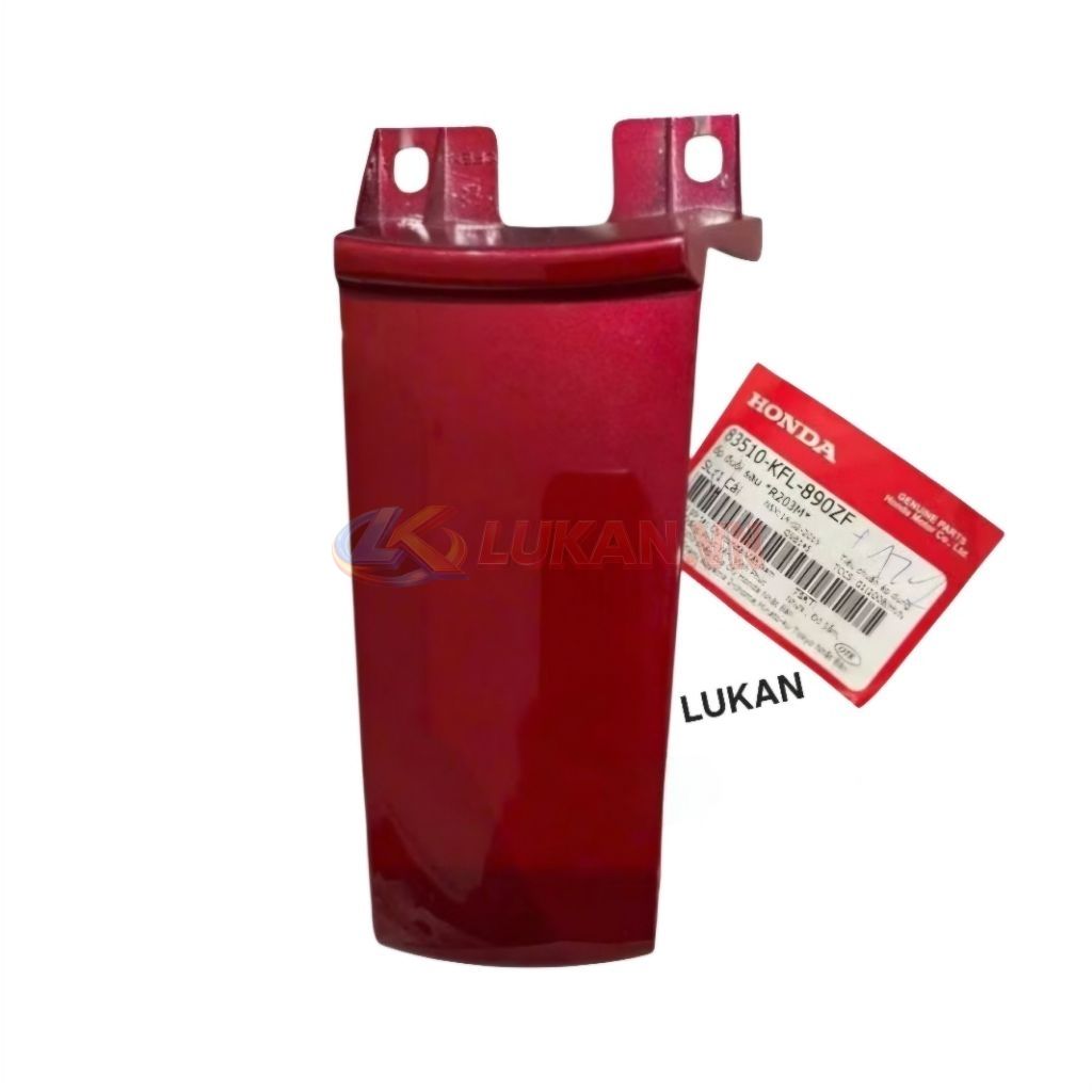 Nắp ốp võ nhựa đuôi, mu rùa FUTURE 1 đời đầu Đỏ zin Honda 83510-KFL-890ZF