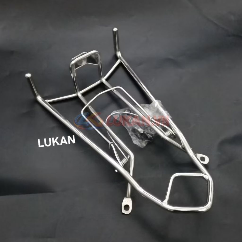 Baga giữa inox treo kẹp để đồ xe WINNER V1, RS 150... mẫu đẹp - Ảnh 2