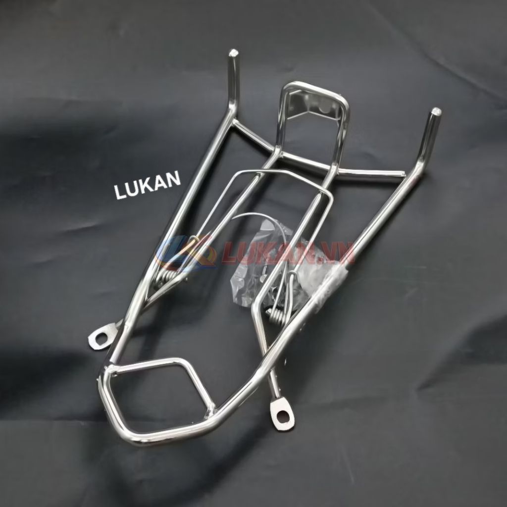 Baga giữa inox treo kẹp để đồ xe WINNER V1, RS 150... mẫu đẹp - Ảnh 3