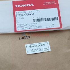 Tem thông số tải trọng WAVE ALPHA, ZX đời đầu zin Honda 87520-KRS-V50