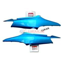 Cặp nhựa, võ ốp thân sườn WAVE A, ALPHA, S100... Xanh ngọc zin