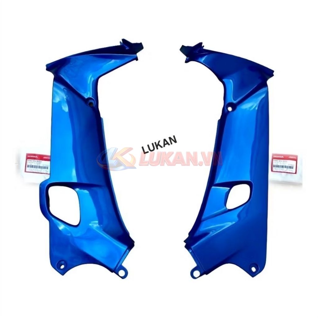 Cặp nhựa bửng cánh yếm trong WAVE ALPHA đời đầu Xanh ngọc zin - Ảnh 2