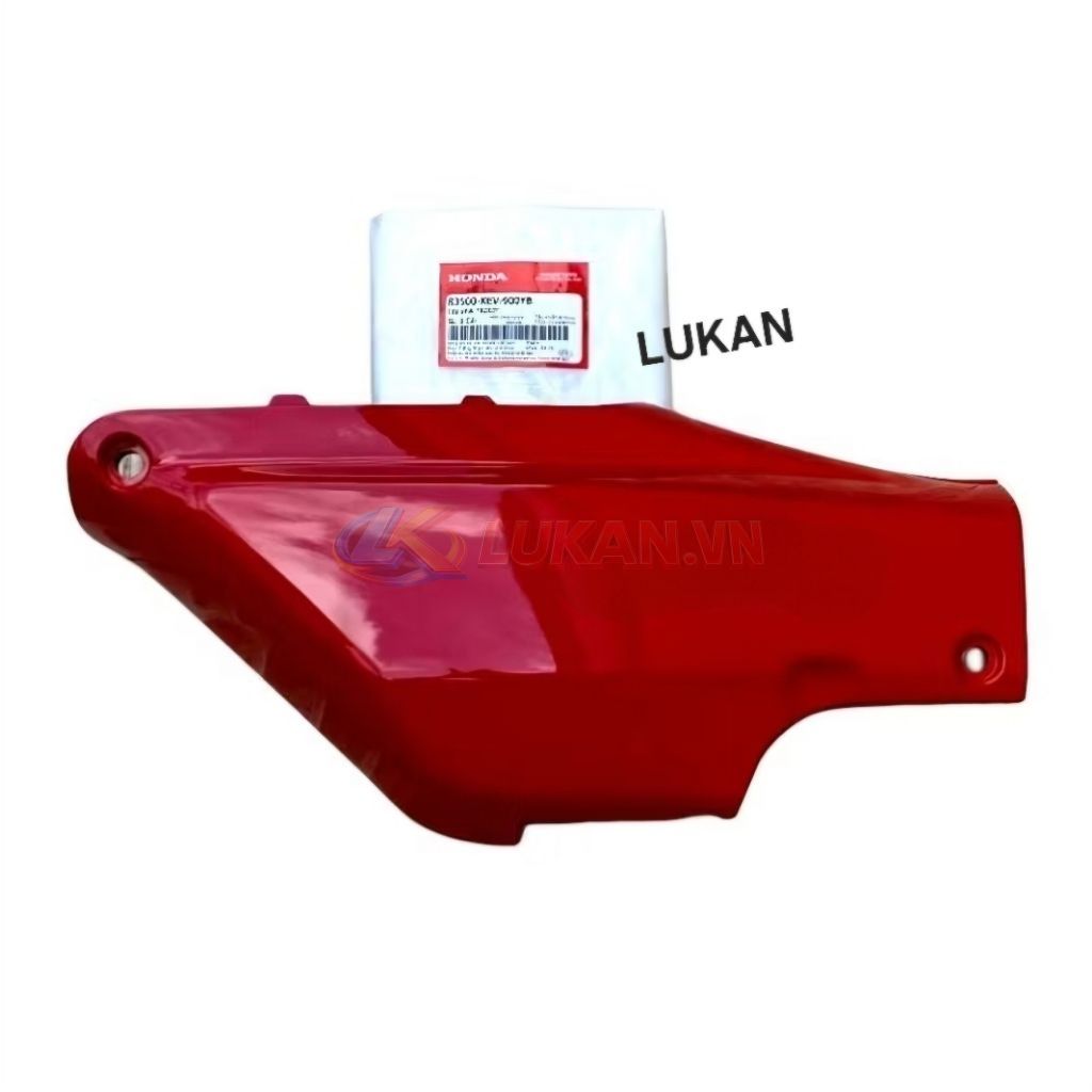 Nhựa ốp võ áo, nắp cốp phải WAVE ALPHA đời đầu Đỏ đô zin Honda - Ảnh 2