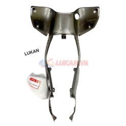 Nhựa ốp yếm khóa, cổ lườn giữa xe FUTURE 1 Xám chuột zin Honda