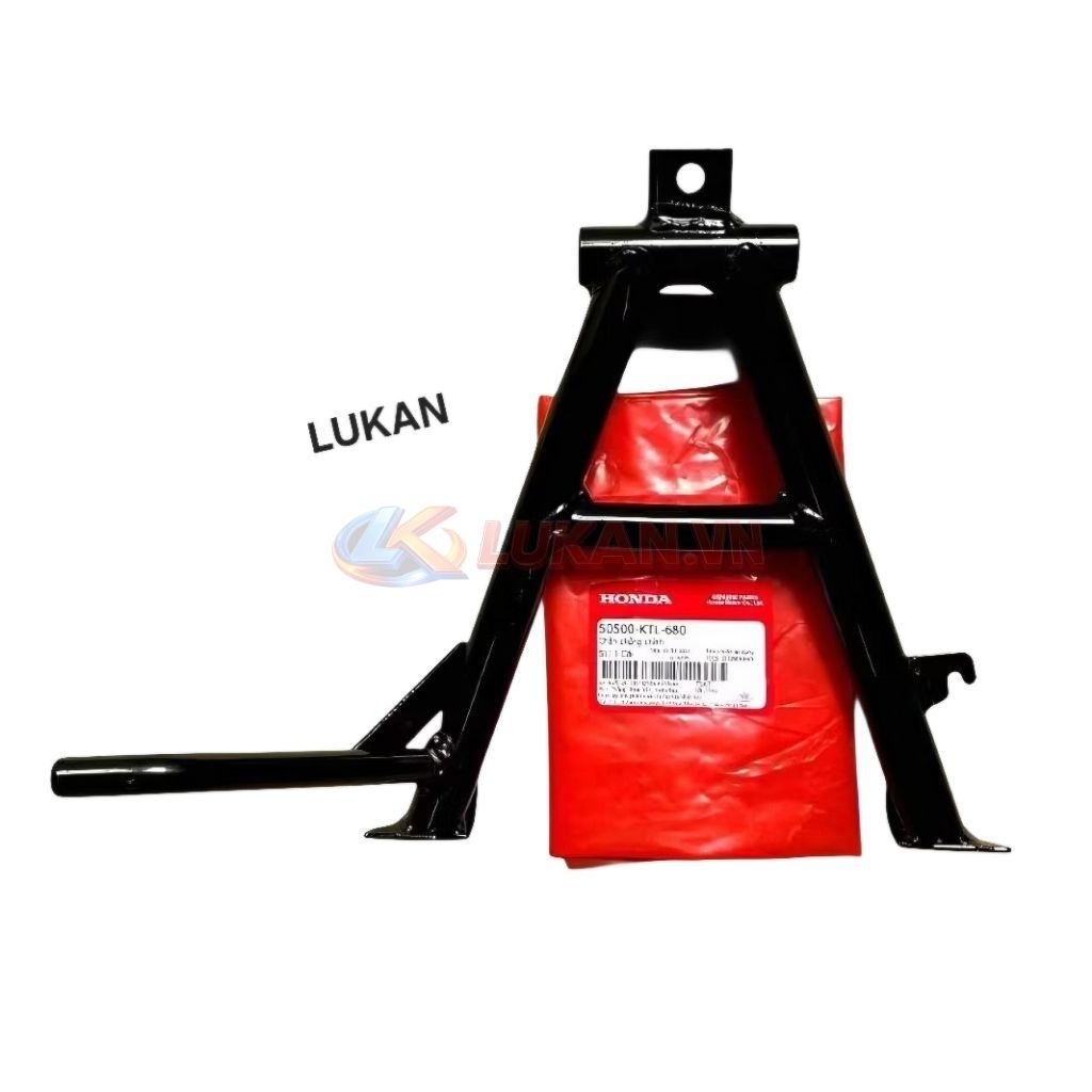 Chân chống đứng, giữa WAVE A, ALPHA, RS, S100, RSX... zin Honda 50500-KTL-680
