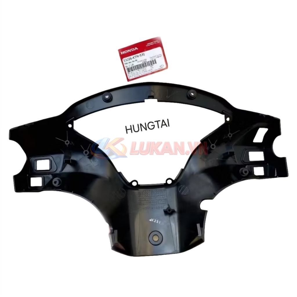 Nhựa nhám ốp võ đầu, bợ cổ gáy FUTURE NEO 125 zin Honda 53206-KTM-970 - Ảnh 4