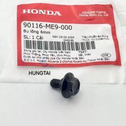 Ốc gắn hộp bao tử, lọc gió pô e WAVE, FUTURE... zin bu lông 6mm 90116-ME9-000
