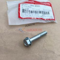 Ốc pass thắng má phanh đùm sau DREAM, WAVE, FUTURE... bu lông 6x35 zin 95701-060-3500