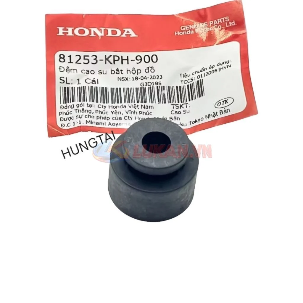 Đệm cao su hộp nhựa đồ nghề WAVE, FUTURE 125... cốp hành lý zin 81253-KPH-900 - Ảnh 3