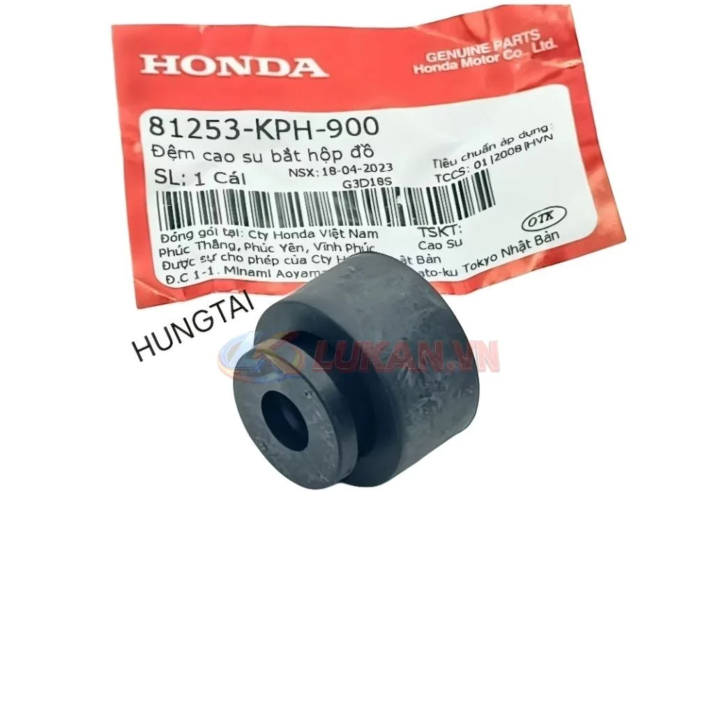 Đệm cao su hộp nhựa đồ nghề WAVE, FUTURE 125... cốp hành lý zin 81253-KPH-900 - Ảnh 4